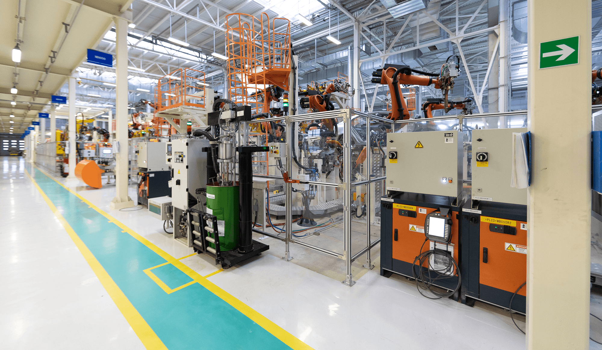 Operaciones de manufactura en el centro de México, base del sector industrial del país